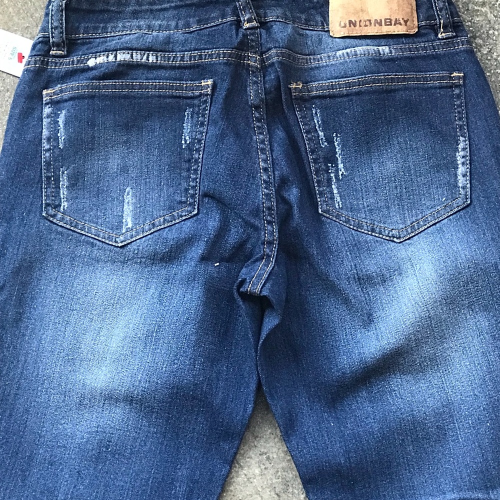 NEW UNION BAY MURPHY MID RISE VINTAGE JEANS 5 & 9 - Picture 8 of 8